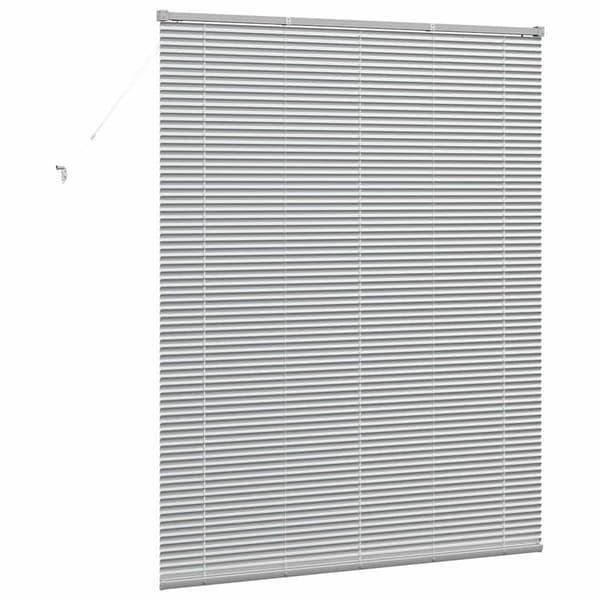 vidaXL Persienner Silver 175 x 140 cm Aluminium
