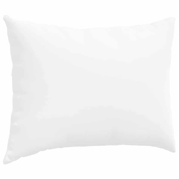 vidaXL Soffkuddar 2 st Vit 70 x 50 cm tyg