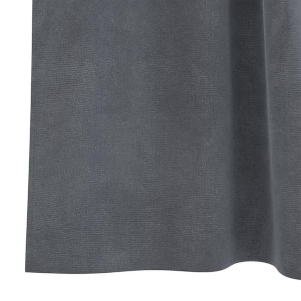 vidaXL Gardiner 2 stk. Lysegrå 140 x 260 cm Fløyel
