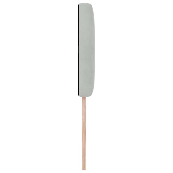vidaXL Huvudgavel Ljusgrå 100 cm Sammet