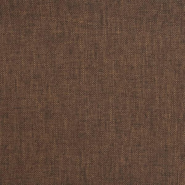 vidaXL Snurrbar barstol brun tyg