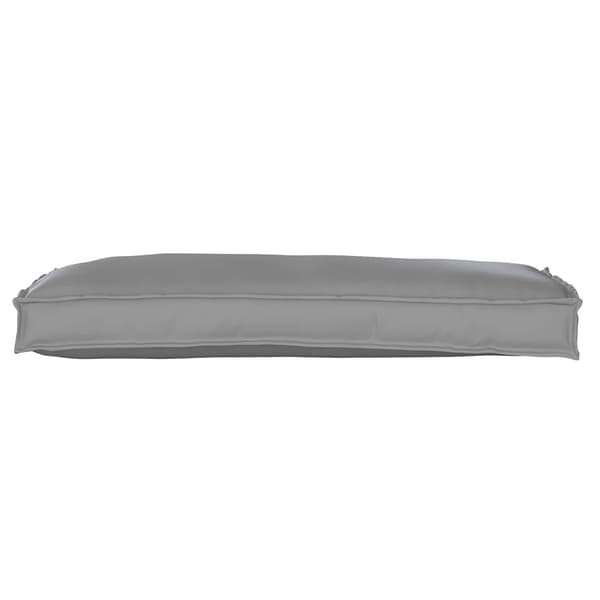vidaXL Kudde Grå 100 x 40 x 8 cm Oxford Tyg