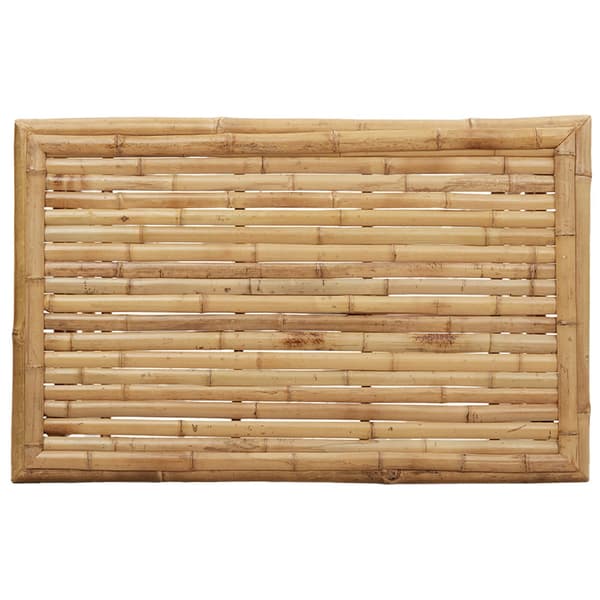 vidaXL Naturlig Bambu Bambu, Galvaniserat Metall Medium Hållbar