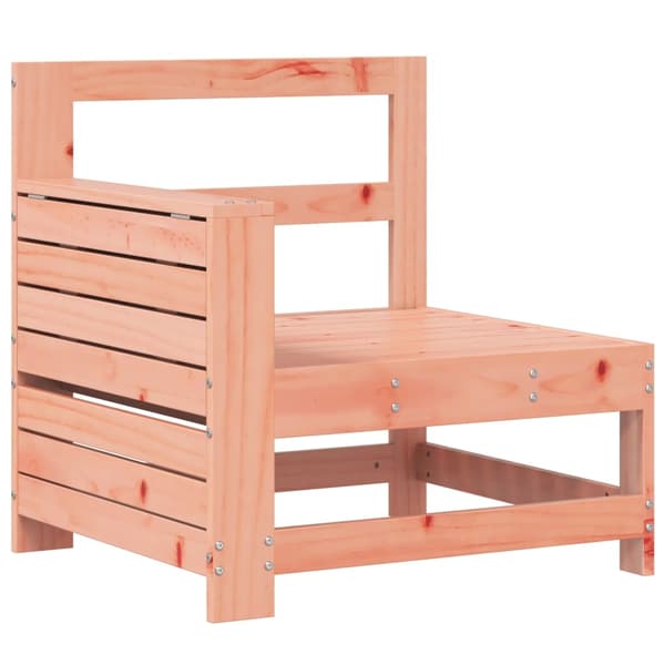 vidaXL Hagesofa med armlene og sidebord heltre douglasgran