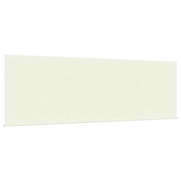 vidaXL Utfällbar markis Kräm 400 × 300 cm Polyester och aluminium