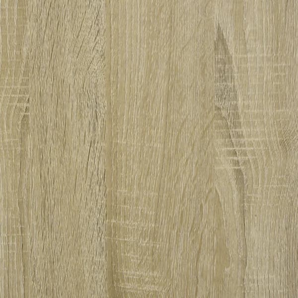 vidaXL Sidebord sonoma eik 40x40x40 cm konstruert tre