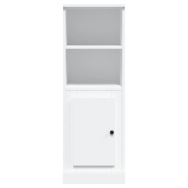 vidaXL Highboard hvit 36x35,5x103,5 cm konstruert tre