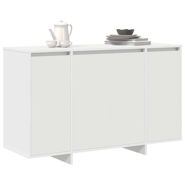 vidaXL Sideboard Vit 120 x 41 x 75 cm Konstruerat trä