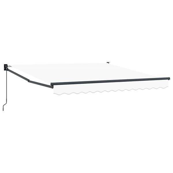 vidaXL Markise Hvit 300 x 250 x 165 cm Polyester