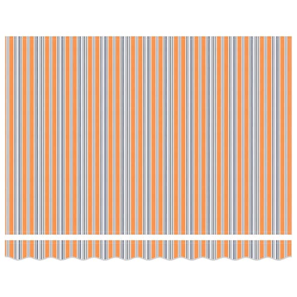 vidaXL Markis Flerfärgsdesign 300 x 250 x 165 cm Polyester