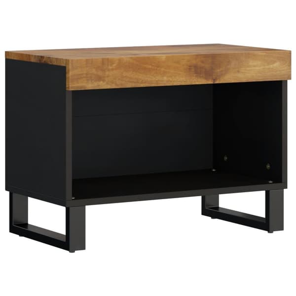 vidaXL TV-benk 60x33x43,5 cm heltre mango