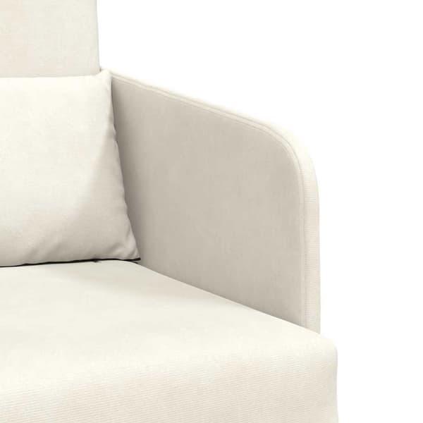 vidaXL Soffsäng Kräm 65 x 80 x 83 cm Sammet