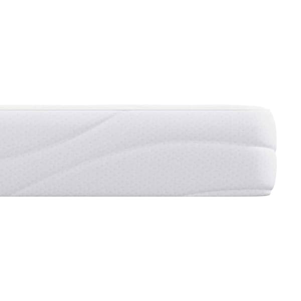 vidaXL Madrass Vit 90 x 190 cm Jacquardtyg