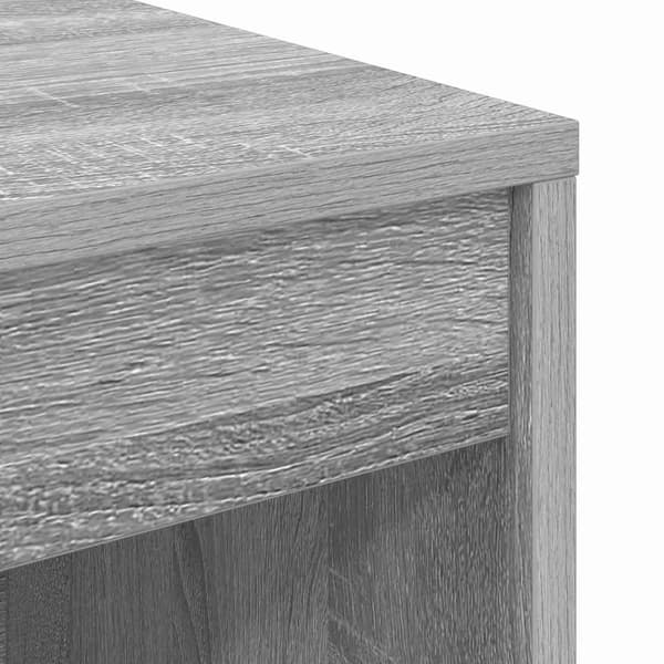 vidaXL Skrivebord Grå Sonoma 70 x 40 x 76 cm