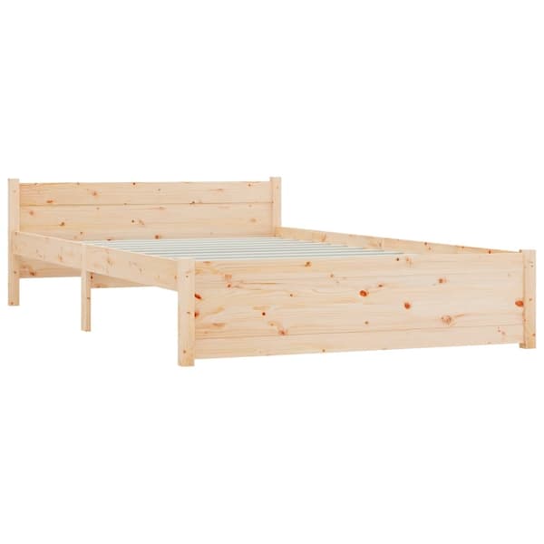 vidaXL Sengeramme heltre 120x200 cm