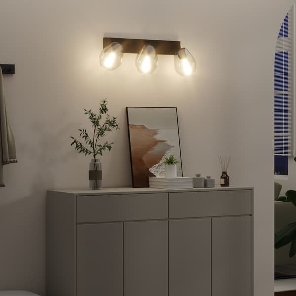 vidaXL Svart, Transparent Metall, Glas Medium Modern Takspotlight