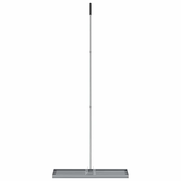 vidaXL Hage Rake sølv 75 x 25 x 200 cm Rustfritt Stål