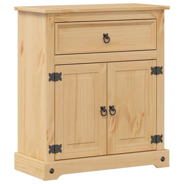 vidaXL Baderomsskap 2 stk Corona heltre furu