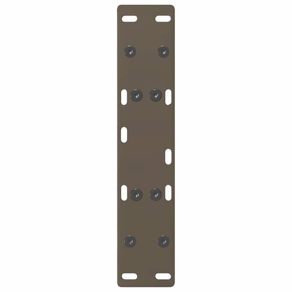 vidaXL Soffbordsben A-formade 2 st 30x(30-31) cm stål