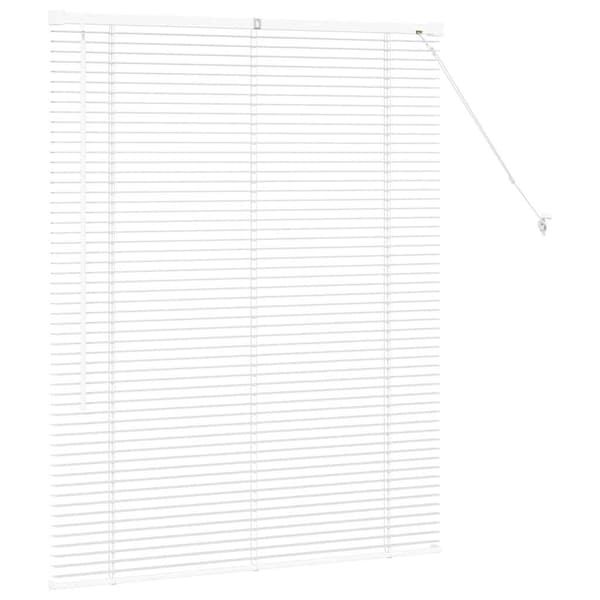 vidaXL Persienner Vit 130 x 105 cm Aluminium