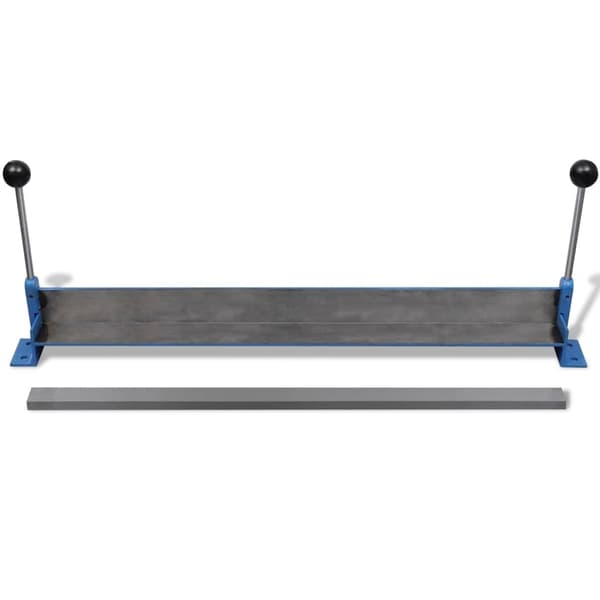 vidaXL Manuell Stålplate falsemaskin 760 mm