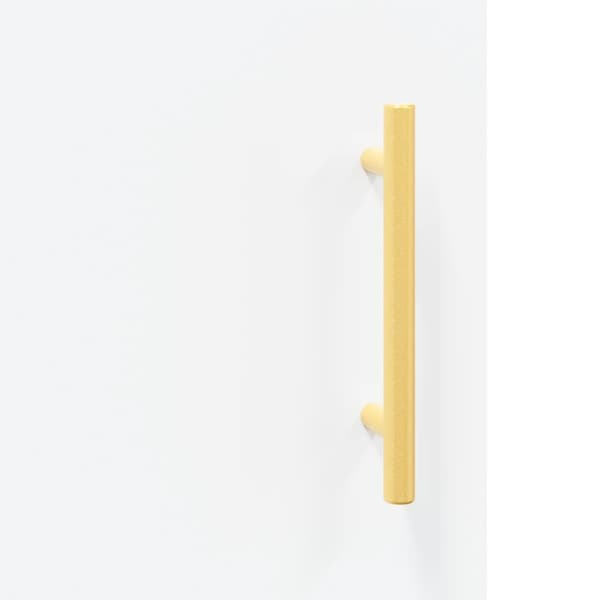 vidaXL Highboard hvit 34,5x34x180 cm konstruert tre
