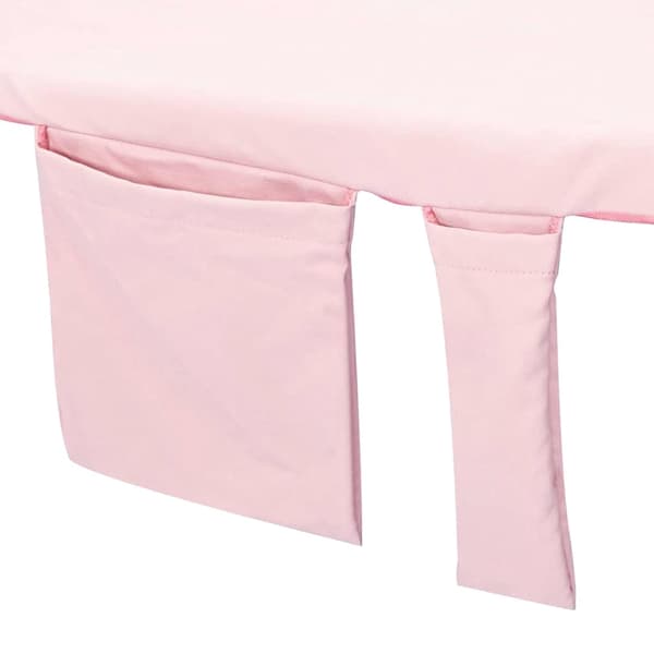 vidaXL Solstolshanddukar 2 st Rosa 210 x 75 cm Polyester och polyamid