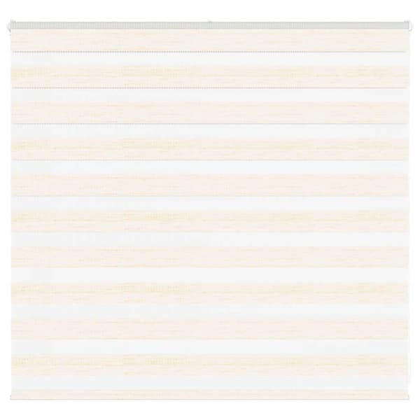 vidaXL Rullgardin zebra 155x100 cm tyg bredd 150,9 cm polyester