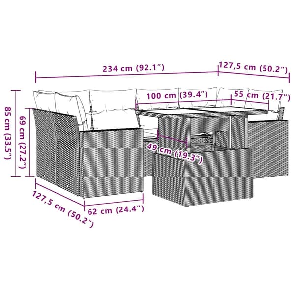 vidaXL Sänggavel 150 cm massivt trä ek