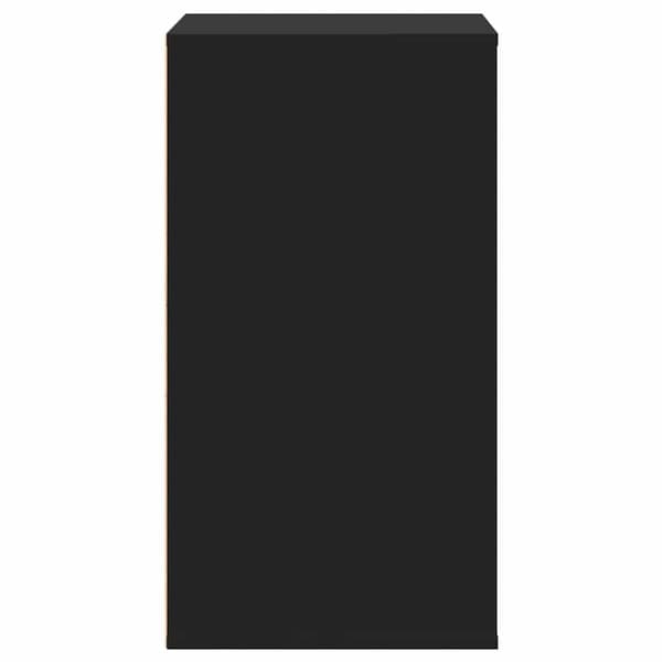 vidaXL Kommode svart 60x41x76 cm konstruert tre