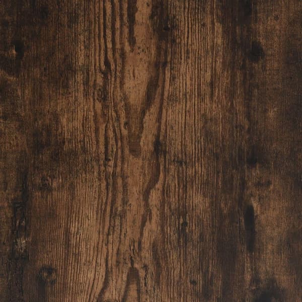 vidaXL Nattbord røkt eik 43x36x50 cm