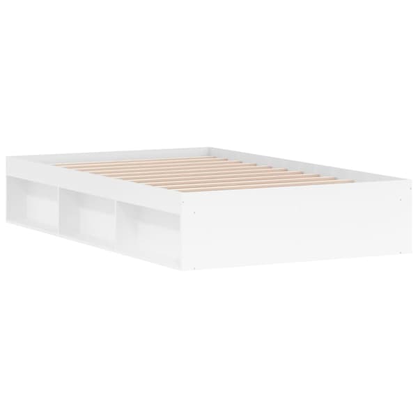 vidaXL Sengeramme hvit 120x200 cm