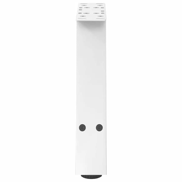 vidaXL Soffbordsben A-formade 2 st vit 30x(30-31) cm stål