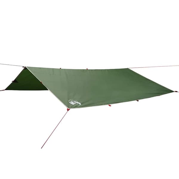 vidaXL Tarp grön 360x294 cm vattentät