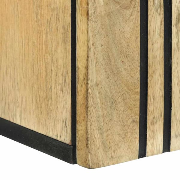 vidaXL Sängbord 50x33x60 cm Massivt Mangoträ