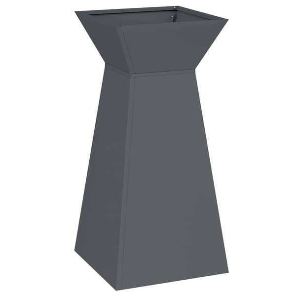vidaXL Søyleplanter Antrasitt 35 x 35 x 73 cm