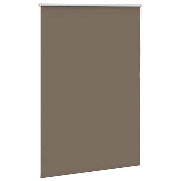 vidaXL Mörkläggningsgardin kaffe 100x175 cm tyg bredd 95,7cm polyester