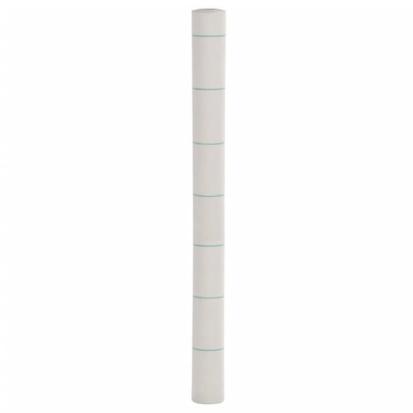 vidaXL Ogräsmatta vit 1,5x50 m PP