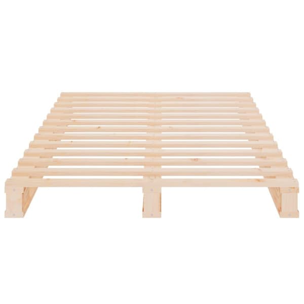 vidaXL Palleseng 90x200 cm heltre furu