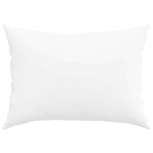 vidaXL Soffkuddar 2 st Vit 70 x 50 cm tyg