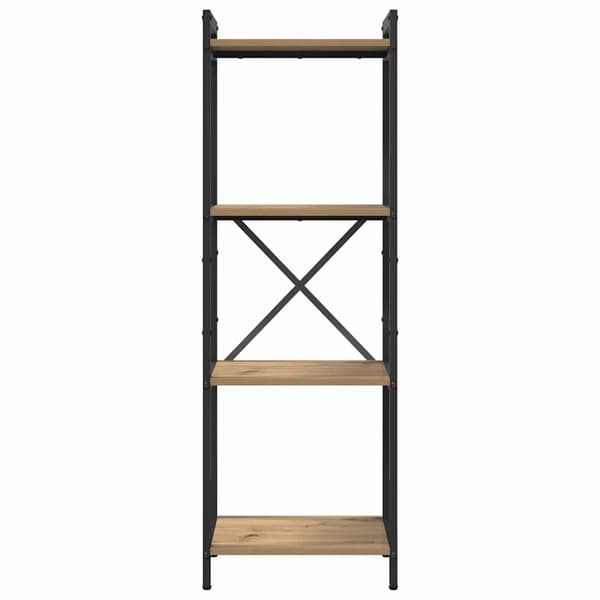 vidaXL Bokhylle Artisan Eik 40 x 30 x 119 cm Konstruert tre