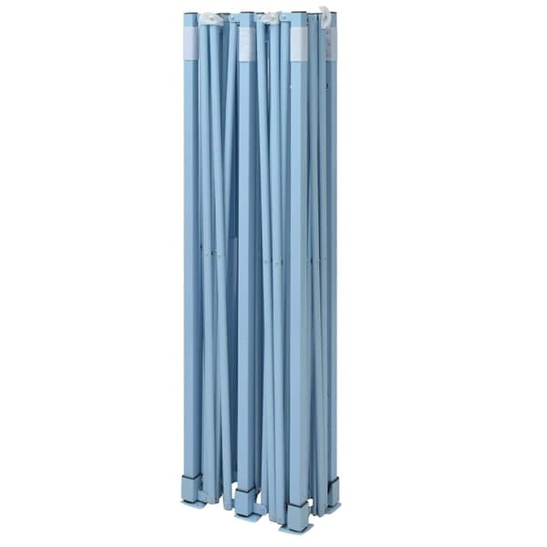vidaXL Markis Vit 3 x 2,5 m Metall