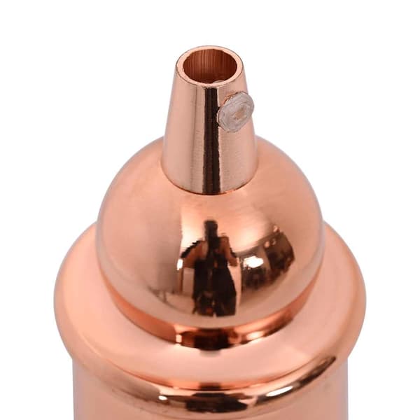 vidaXL Lampeholdere 2 stk rosa gull E27