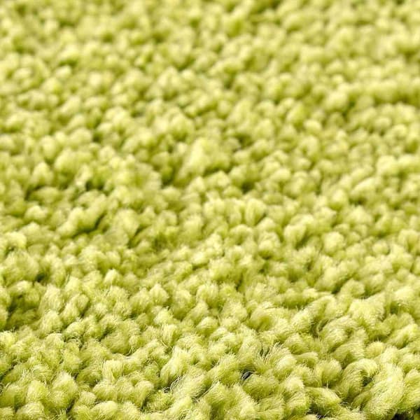 vidaXL Badmatta Grön 50 x 80 cm Polypropylen