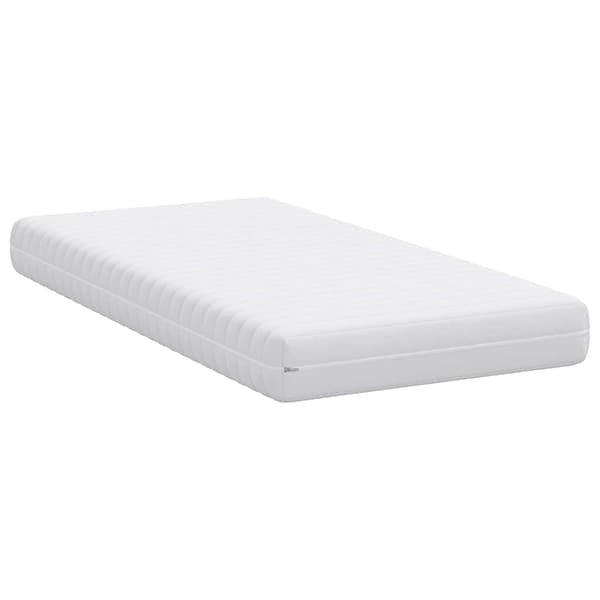 vidaXL Madrass Vit 90 x 200 cm Pocketfjäder