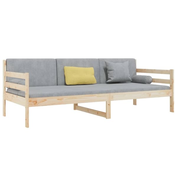 vidaXL Dagbädd 80x200 cm massiv furu