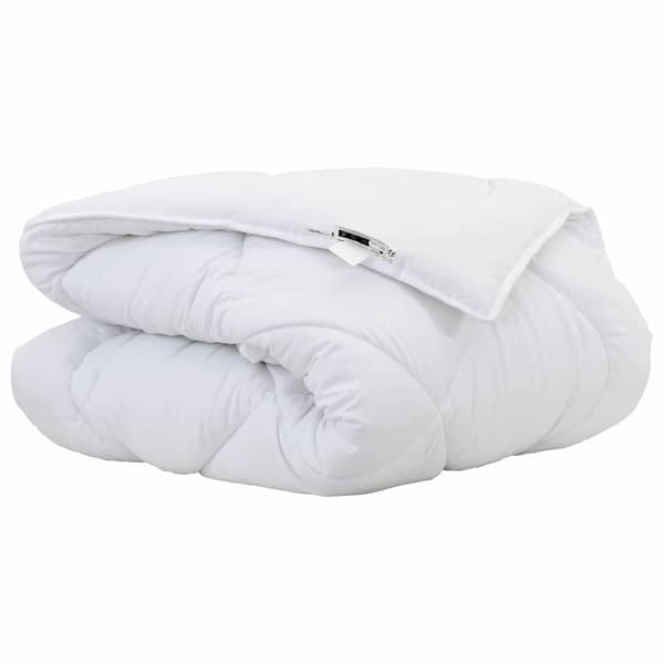 vidaXL Vinter Täcke Vit 240 x 222 x 5 cm Polyester