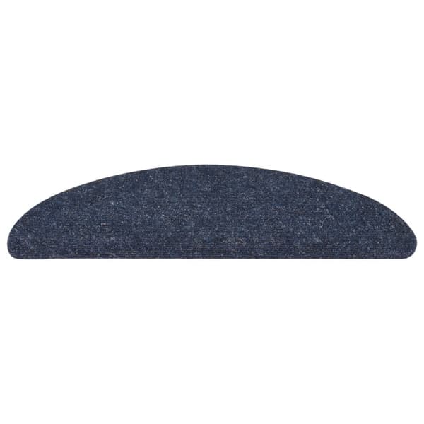 vidaXL Selvklebende trappematter 15 stk 56x17x3 cm blå