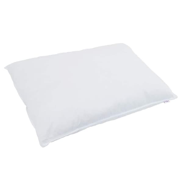 vidaXL Vinterdyna med Kudde med kudde 2 pcs Vit Dunfjäder