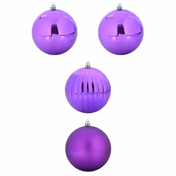 vidaXL Julepynt Sett XXL 4 pcs Syrin Plast